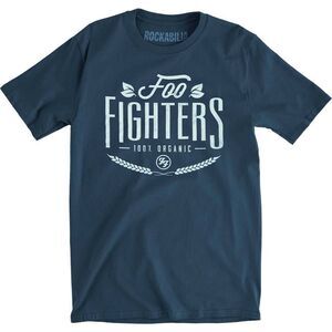 Foo Fighters Unisex Adult Cotton T-Shirt / Navy Blue